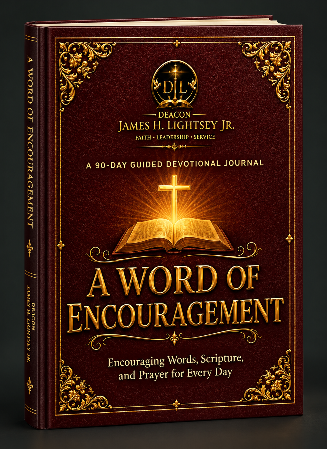 A Word of Encouragement hardcover book