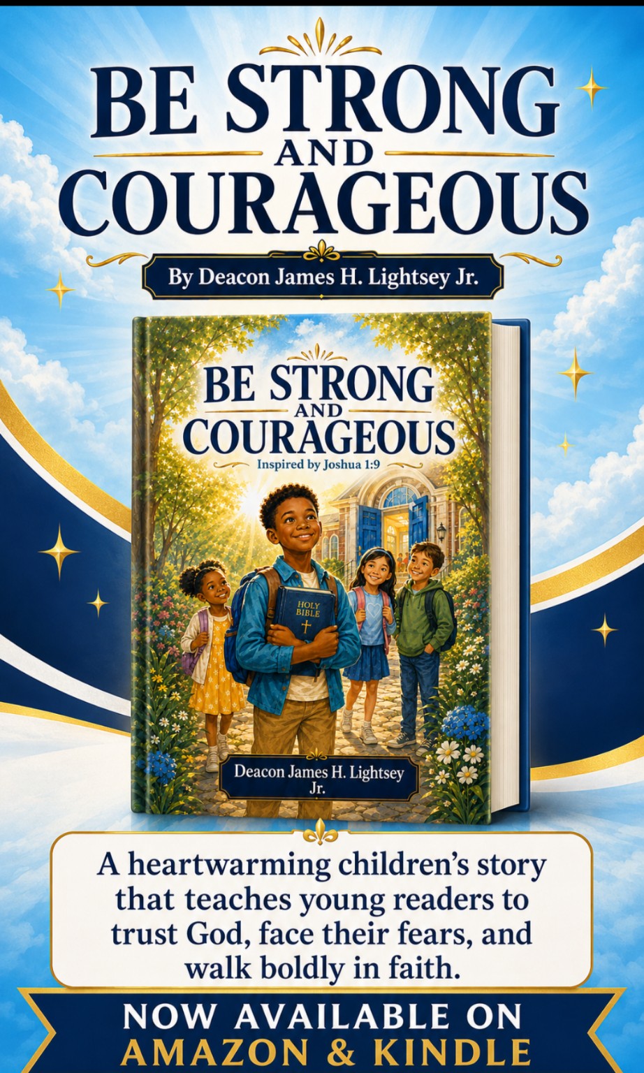 Be Strong and Courageous book cover