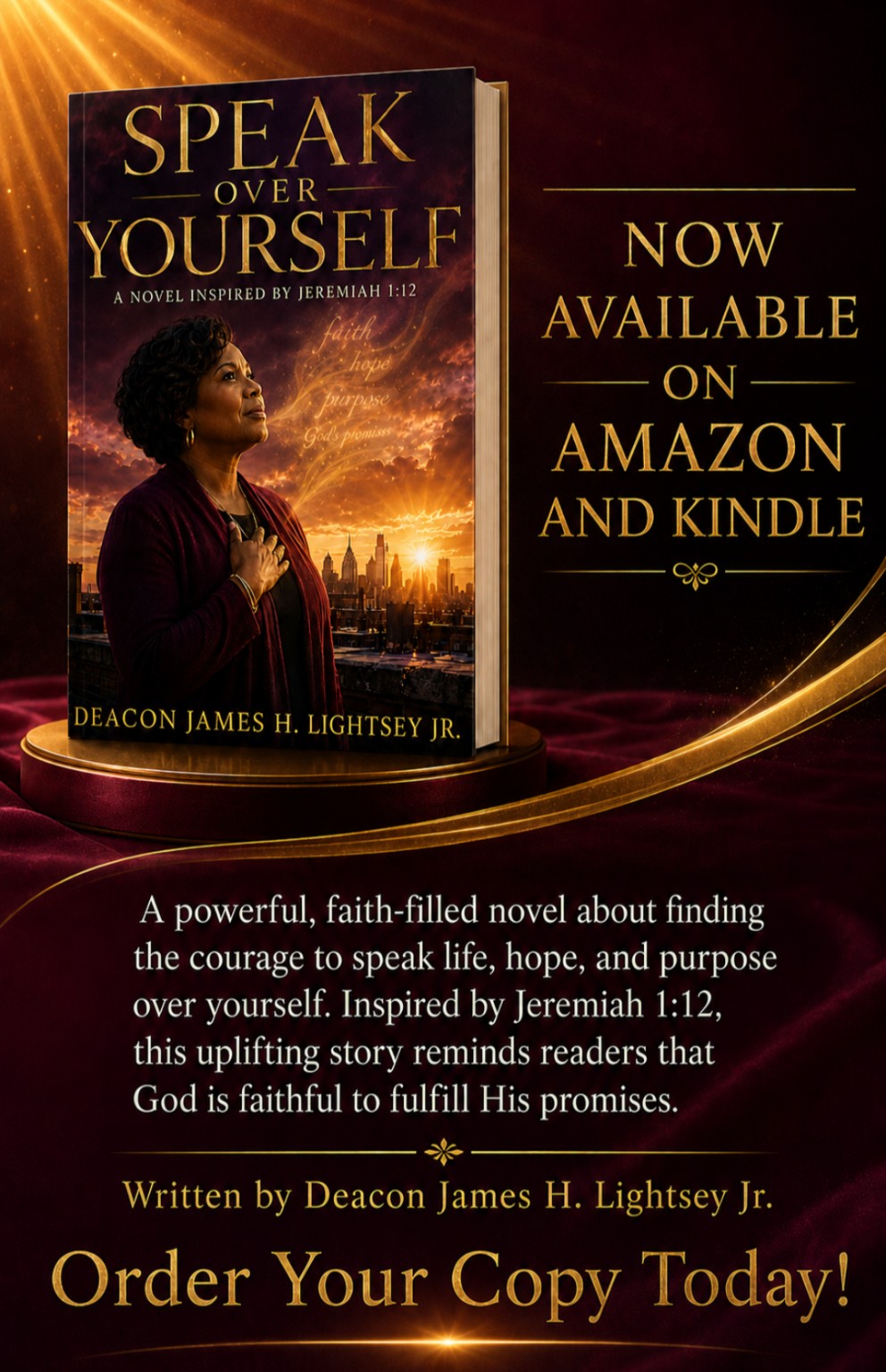 Speak Over Yourself book cover