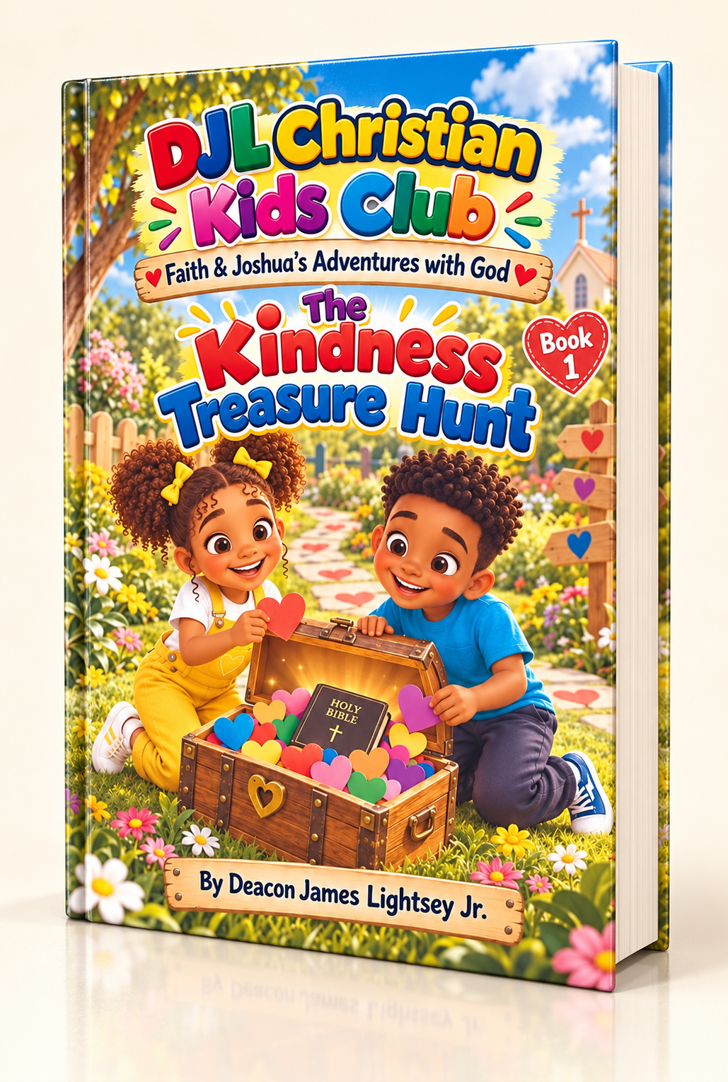 The Kindness Treasure Hunt hardcover book